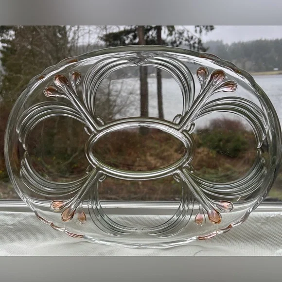 Mikasa Dining Vintage Mikasa French Bouquet Glass Giftware